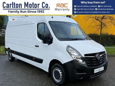 Used Vauxhall Movano Edition 135 HP (99 kW) 2021 White MPV
