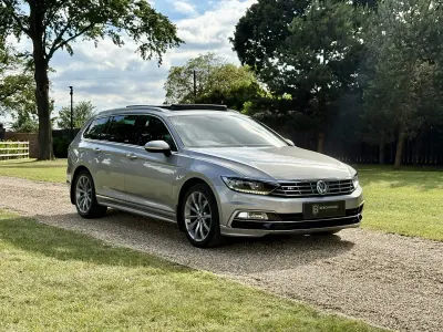 Used VW Passat R-line 190 HP (139 kW) 2017 Silver Estate
