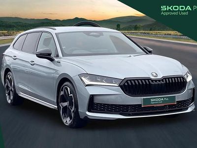 Used Skoda Superb SportLine 190 HP (139 kW) 2025 Silver Estate