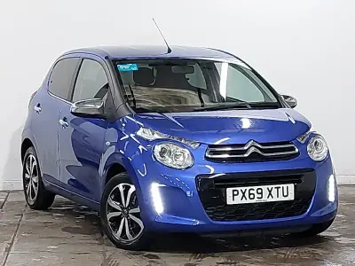 Usado Citroën C1 Flair 72 HP (52 kW) 2019 Azul Citadino