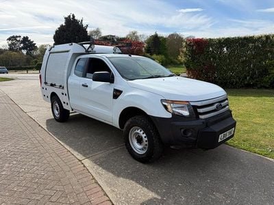 Usado Ford Ranger XL 150 CV (110 kW) 2015 Blanco Pickup/Camioneta