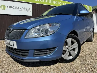 Used Skoda Fabia SE 2014 Blue Estate