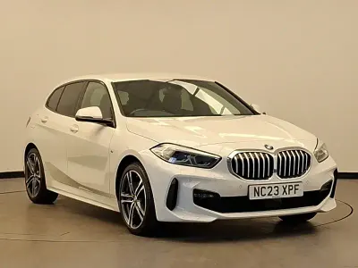 Used BMW 118 M Sport 136 HP (100 kW) 2023 White Hatchback