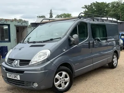 Used Renault Trafic 115 HP (84 kW) 2013 Grey MPV