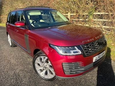 Red Used 2018 Land Rover Range Rover Autobiography SUV | £34,990 (A bit pricey)