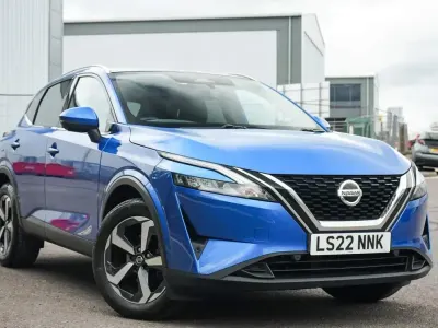 Used Nissan Qashqai N-Connecta 155 HP (114 kW) 2022 Blue SUV