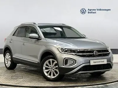 Begagnad VW T-Roc Style 150 HK (110 kW) 2025 Silver SUV