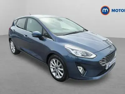 Used Ford Fiesta Titanium 155 HP (114 kW) 2020 Blue Hatchback