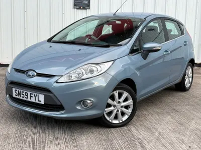 Used Ford Fiesta Zetec 2010 Blue Hatchback