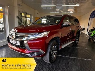 used Mitsubishi Shogun Sport SUV (2019/68)4 Diesel 4WD auto 5d