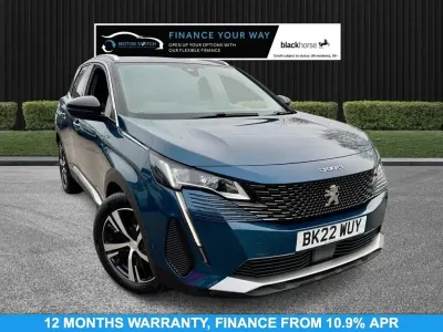 Gebraucht Peugeot 3008 GTi 130 PS (95 kW) 2022 Blau Kleinwagen