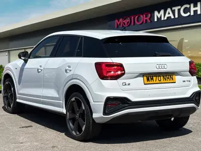 Used Audi Q2 Black Edition 150 HP (110 kW) 2021 White SUV
