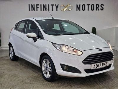 Used Ford Fiesta Zetec 2017 White Hatchback