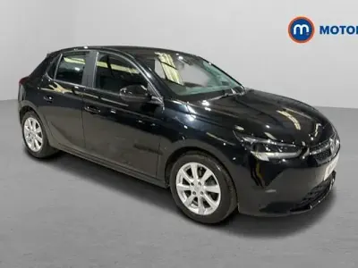 Used Vauxhall Corsa 75 HP (55 kW) 2021 Black Hatchback