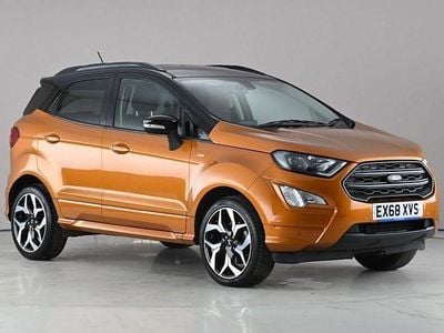 Used Ford Ecosport ST-Line 101 HP (74 kW) 2018 Orange SUV