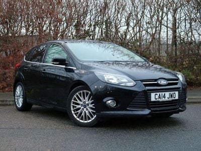 Black Used 2014 Ford Focus Zetec Hatchback | £2,695 (Good price)