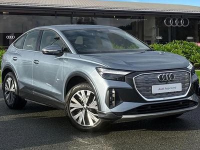 Blue Used 2025 Audi Q4 Sportback e-tron Sport SUV | £31,450 (Good price)