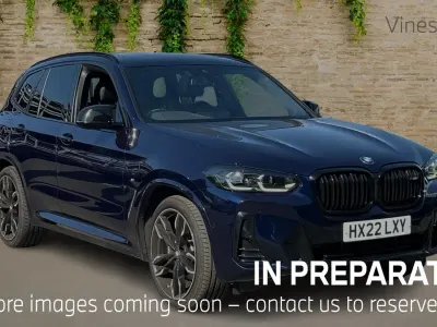 Used BMW X3 M Sport 355 HP (261 kW) 2022 Blue SUV