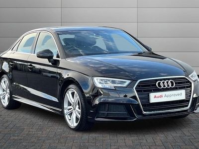 used Audi A3 Saloon (2017/17)S Line 1.4 TFSI (CoD) 150PS (05/16 on) 4d