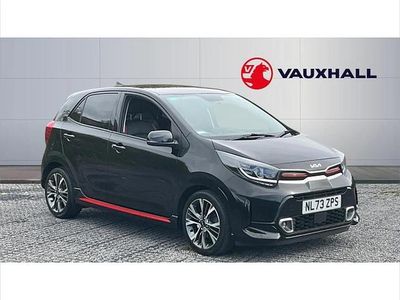 Used Kia Picanto GT-Line 67 HP (49 kW) 2023 Black Hatchback