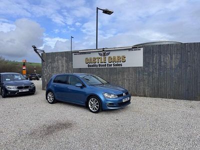Used VW Golf VII GT 2015 Blue Hatchback