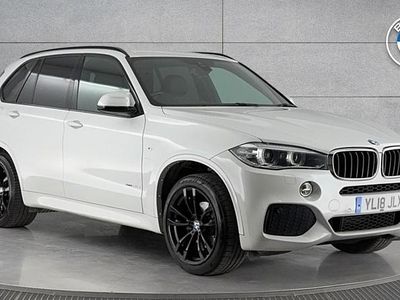 Used BMW X5 M Sport 254 HP (186 kW) 2018 White SUV