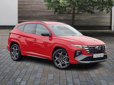Red Used 2023 Hyundai Tucson N Line SUV | £23,000 (Fair price)