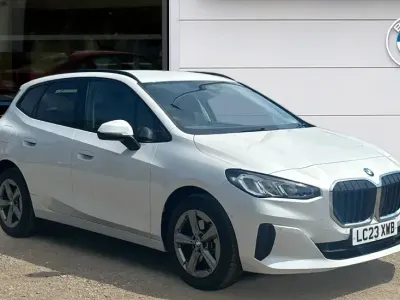 Used BMW 220 Active Tourer Sport Line 168 HP (123 kW) 2023 White MPV
