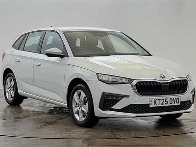 Moon white metallic Used 2025 Skoda Scala SE Hatchback | £20,995 (Expensive)