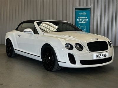 used Bentley Continental 6.0 FlexFuel GTC Supersports Convertible 2dr Bi Fuel Auto 4WD Convertible