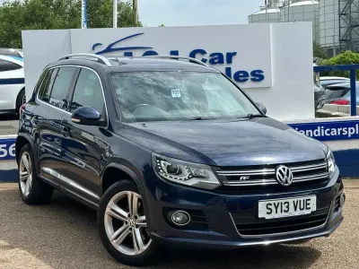 Used VW Tiguan R-line 177 HP (130 kW) 2013 Blue SUV