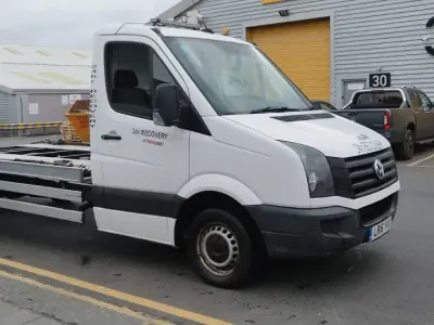 Used VW Crafter 109 HP (80 kW) 2016 White Van