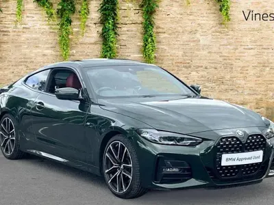 Used BMW 420 M Sport 190 HP (139 kW) 2022 Green Coupe
