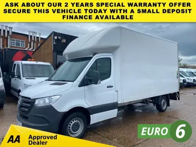 Used Mercedes Sprinter Progressive 161 HP (118 kW) 2021 White Van
