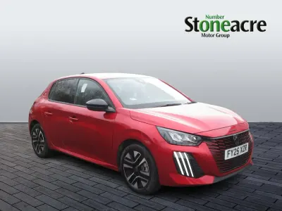 Used Peugeot 208 Allure 101 HP (74 kW) 2025 Red Hatchback