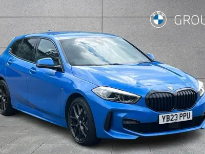 Używany BMW 118 M Sport 150 KM (110 kW) 2023 Niebieski Hatchback