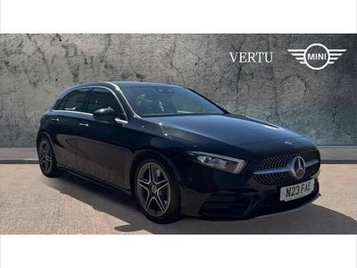 Used Mercedes A250 AMG Line Premium 224 HP (164 kW) 2019 Black Hatchback