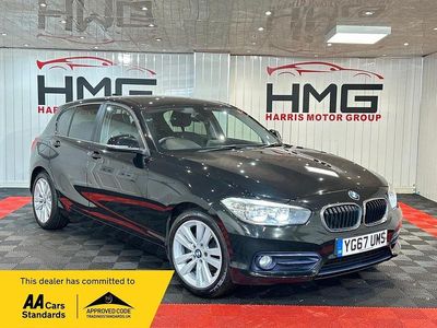 Used BMW 116 Sport Line 2017 Black Hatchback