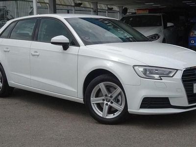 Used Audi A3 Sportback Design 116 HP (85 kW) 2017 White Hatchback