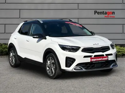 Used Kia Stonic GT-Line S 117 HP (86 kW) 2023 White SUV