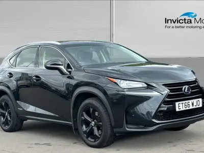 Used Lexus NX300h Sport Line 195 HP (143 kW) 2017 Black SUV