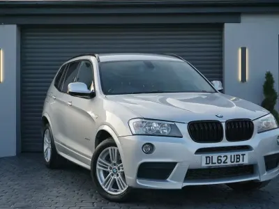 Used BMW X3 M Sport 184 HP (135 kW) 2012 Silver SUV