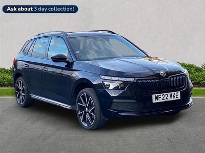 Used Skoda Kamiq Monte Carlo 108 HP (79 kW) 2022 Black SUV