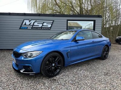 Used BMW 420 M Sport 190 HP (139 kW) 2016 Blue Coupe