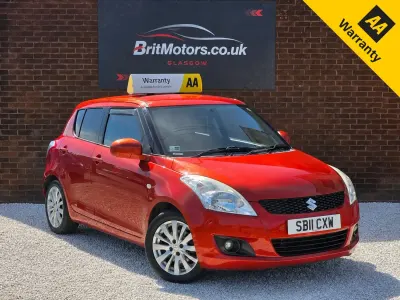 Used Suzuki Swift SZ4 94 HP (69 kW) 2011 Orange Hatchback