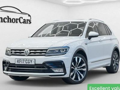 Used VW Tiguan R-line 150 HP (110 kW) 2017 White SUV