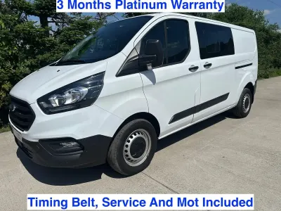 Used Ford Transit Custom S 130 HP (95 kW) 2021 White Van