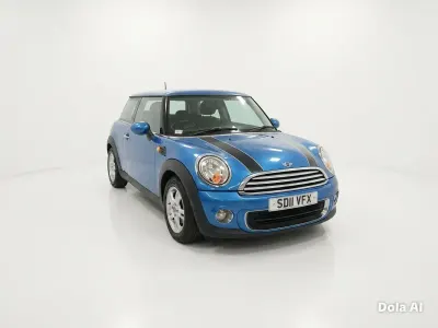 Used Mini ONE Hatch 98 HP (72 kW) 2011 Blue Hatchback