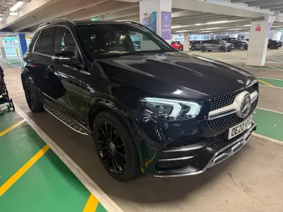 Used Mercedes GLE400 AMG line 2022 Black Estate