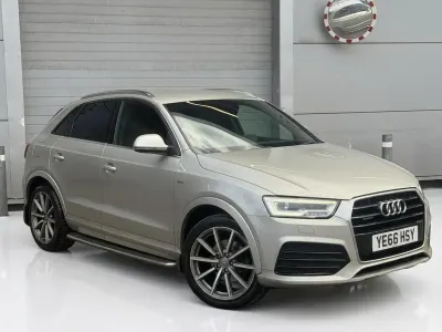 Used Audi Q3 S-line plus 180 HP (132 kW) 2016 Silver SUV